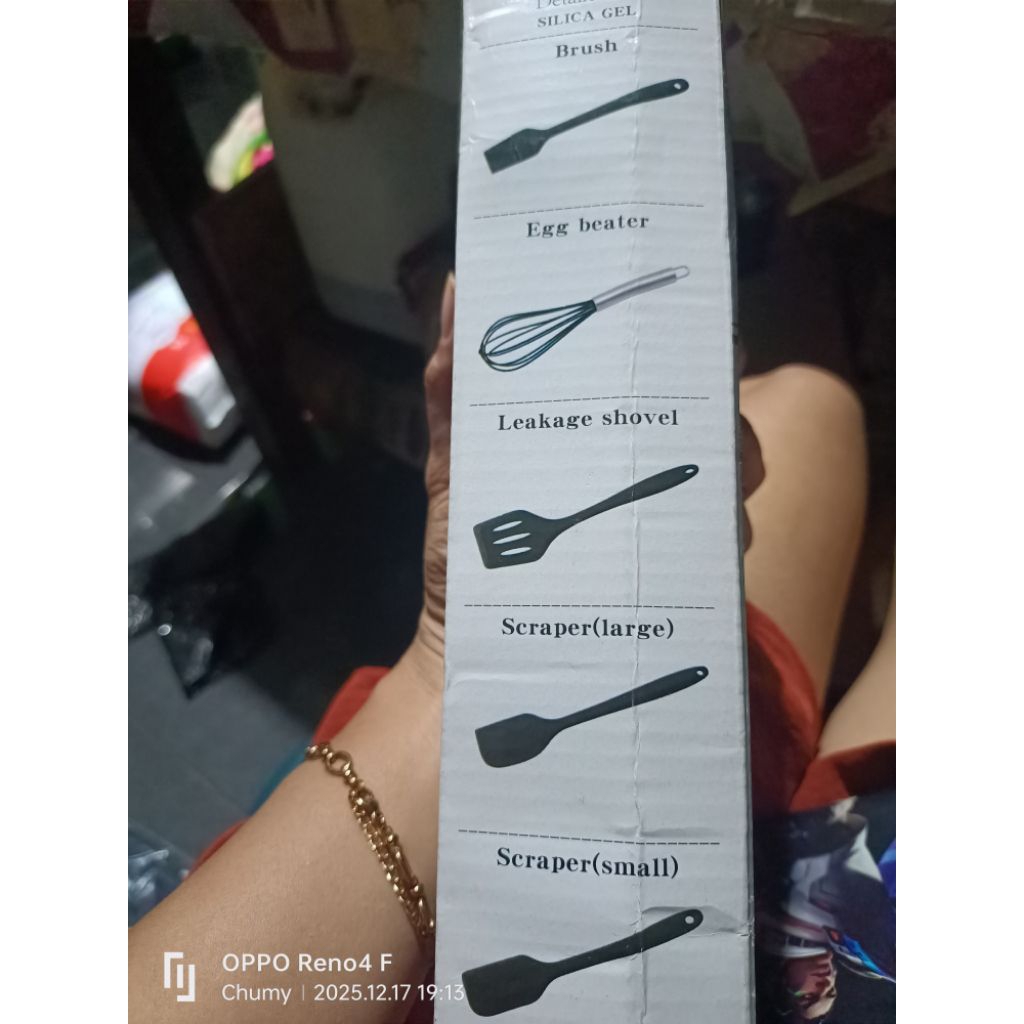 vishal 5 piece baking props hitam