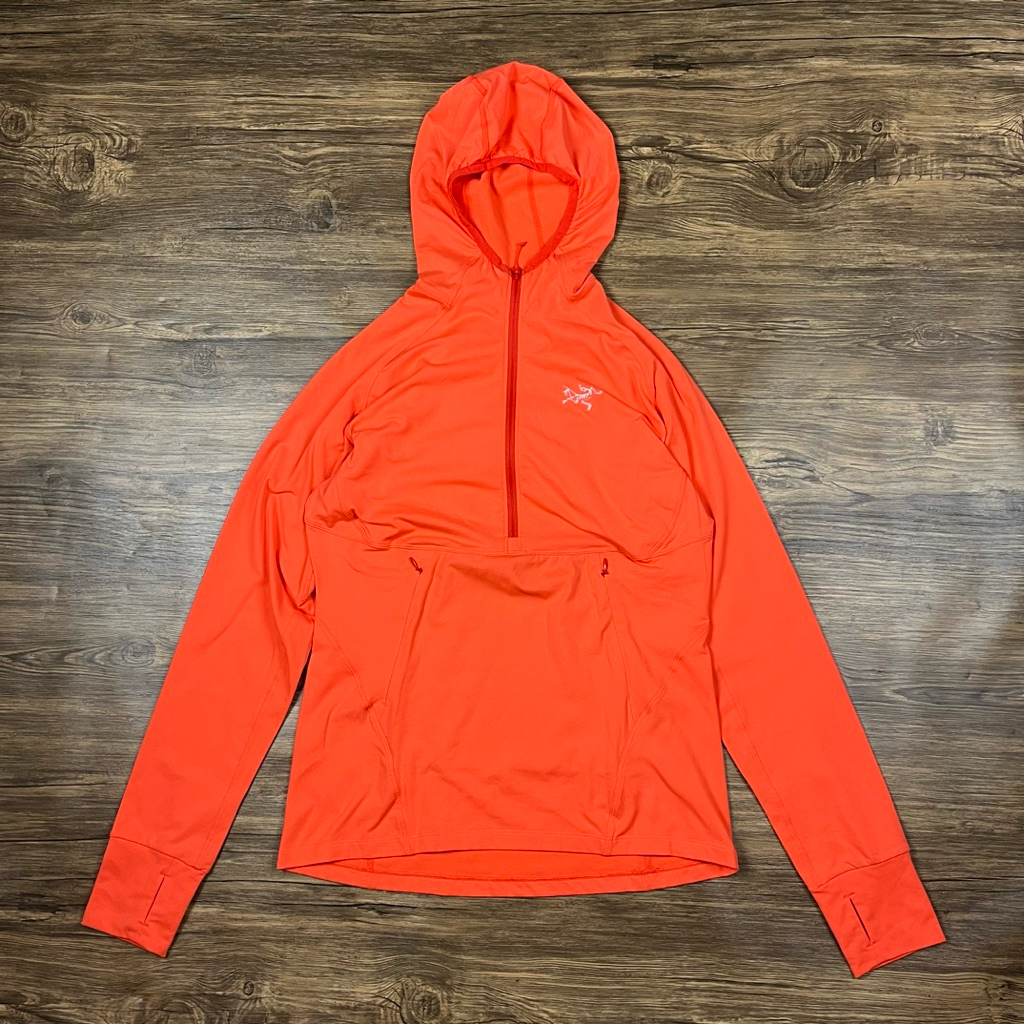 Jaket Ultralight Arcteryx women Aptin Half Zip Hoody Jacket Original
