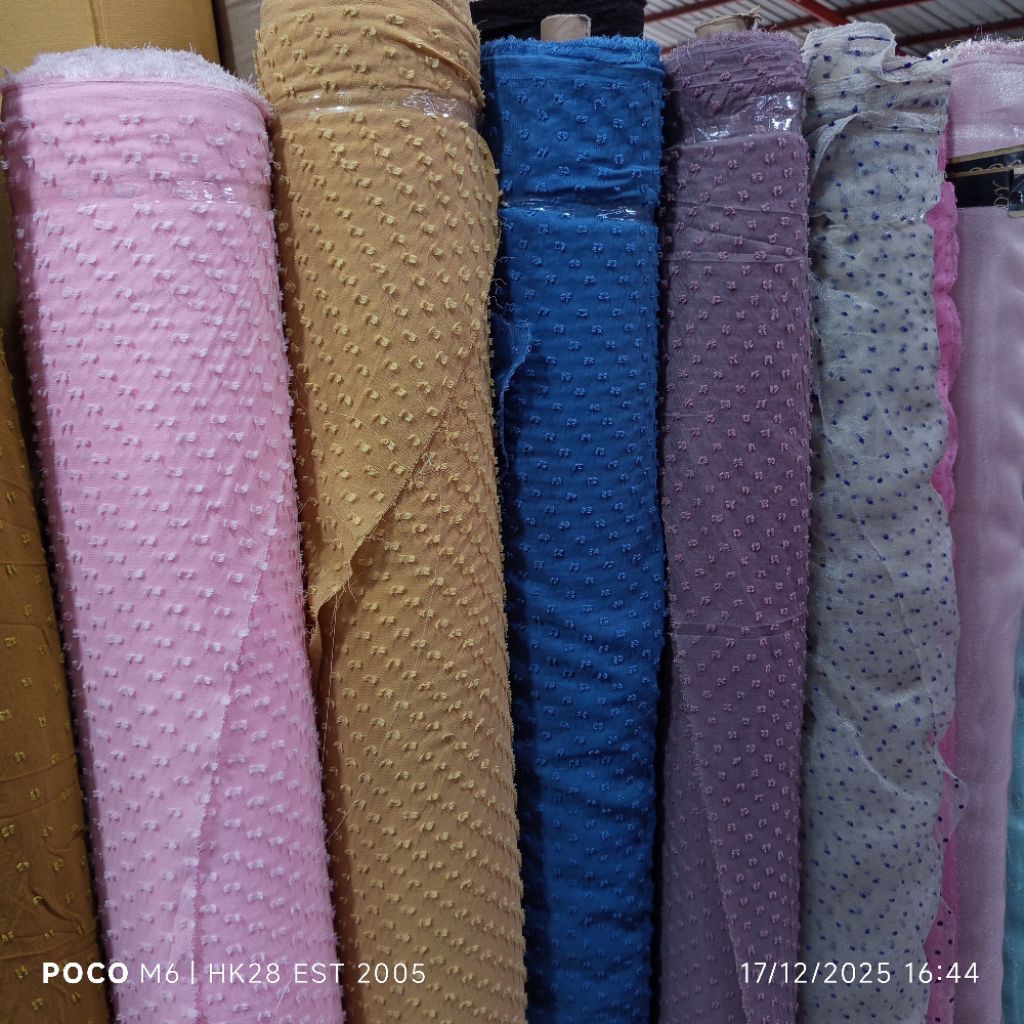 HARGA/0,5 M | KAIN AIRFLOW TWO TONE | KAIN AIRFLOW CRINKLE | BAHAN AIRFLOW URAGIRI PREMIUM  KAIN DOT