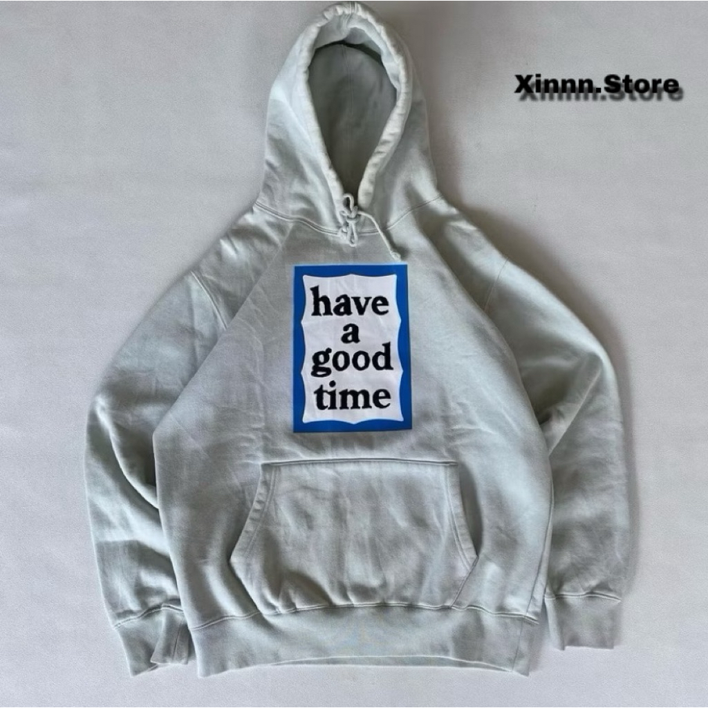 Hoddie Have A Good Time Full Black Tag Wash