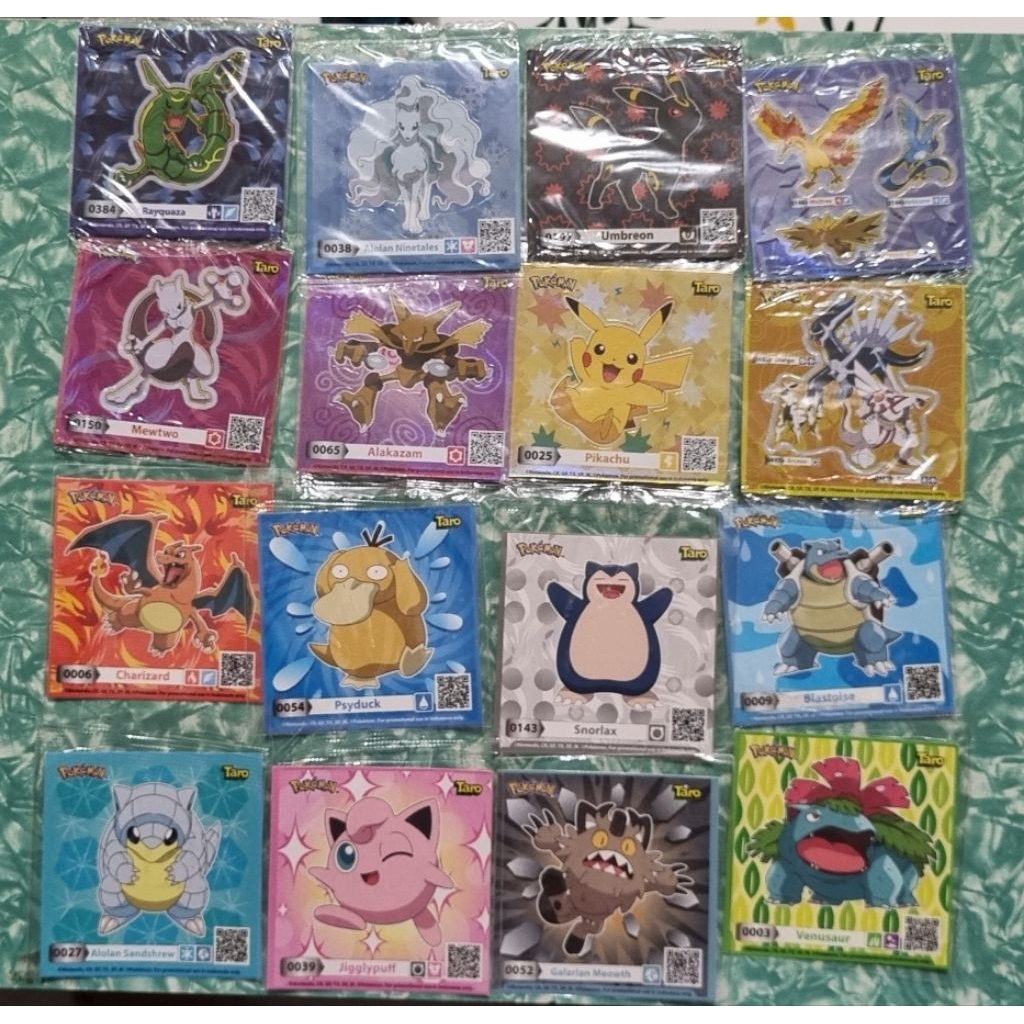 Sticker sticker Taro Pokemon Promo