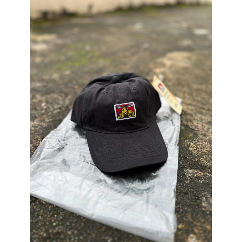 Ben Davis Cotton Twill Baseball Cap Black
