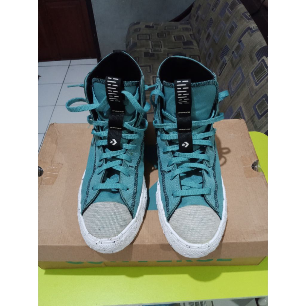 Sepatu Converse Ctas Crater High second like new Size 43. Original PT MAP Aktif Adiperkasa Tbk