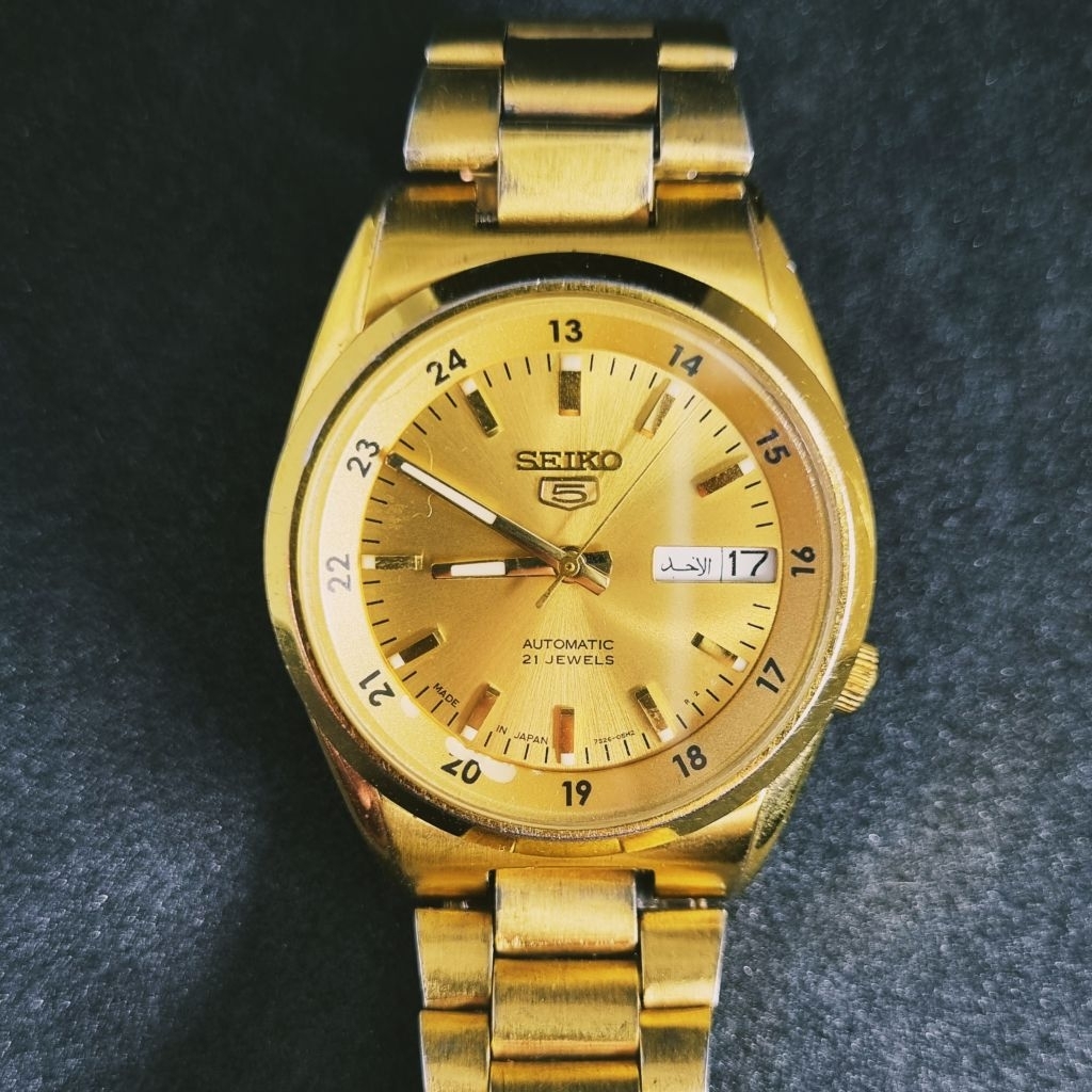 Jam Tangan Seiko 5 7S26 SNK574J1 Original