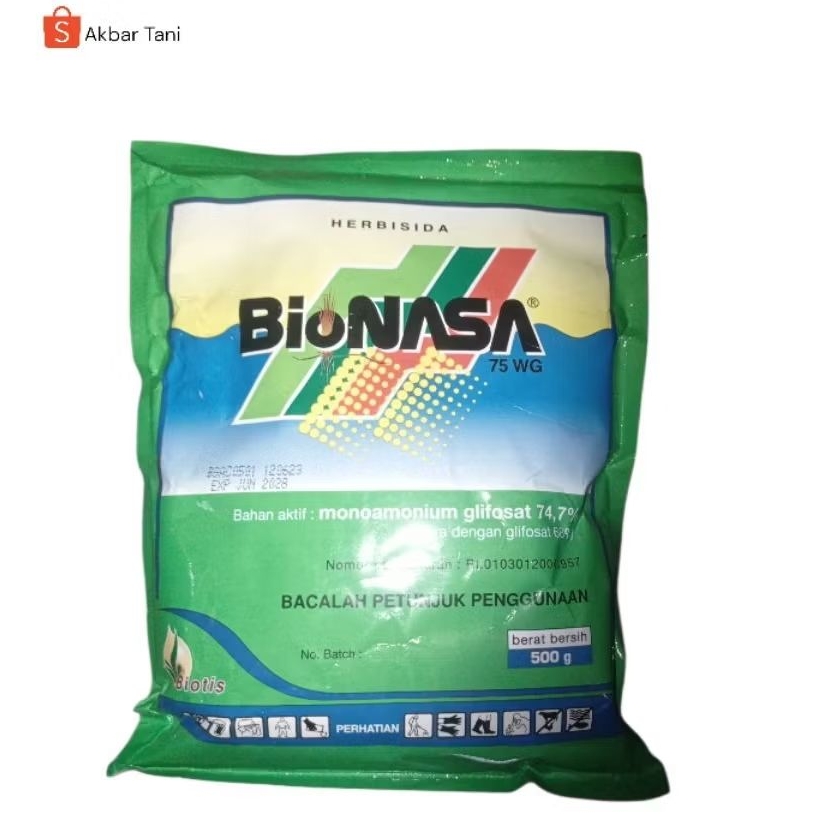 Herbisida BIONASA 75WG Berat 500gr