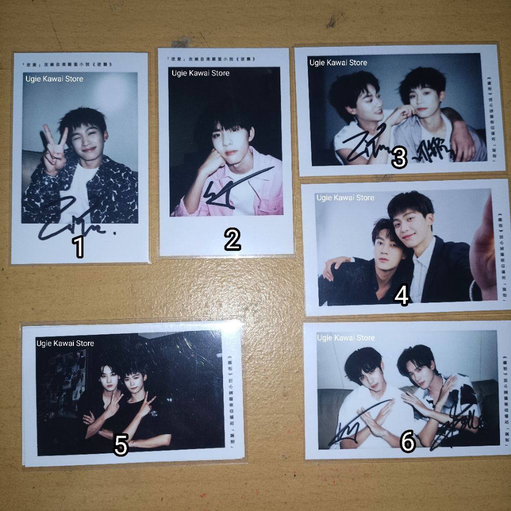 Polaroid Official Revenged Love PC Photocard Ziyu Tian Xuning
