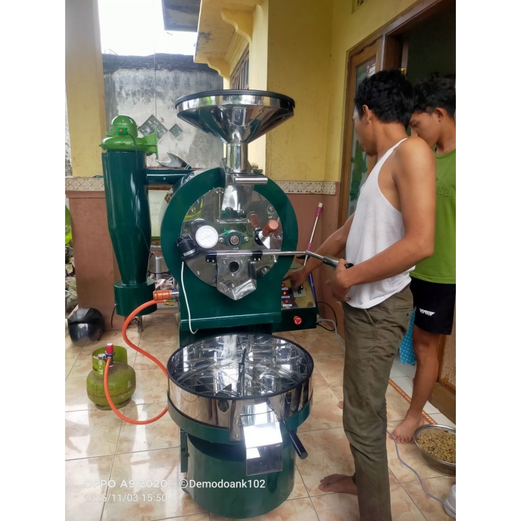 Mesin roasting kopi kapasitas 5 kg