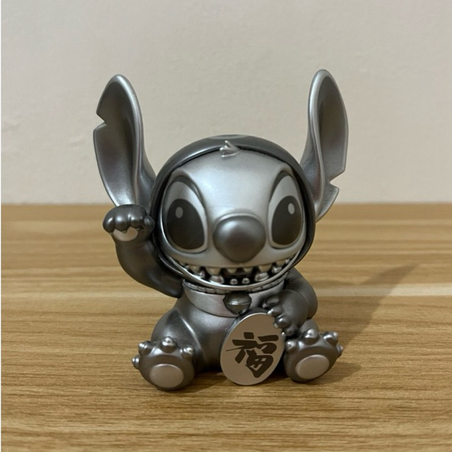 Urdu Blind Box Stitch Lucky Cat Maneki Neko - Silver