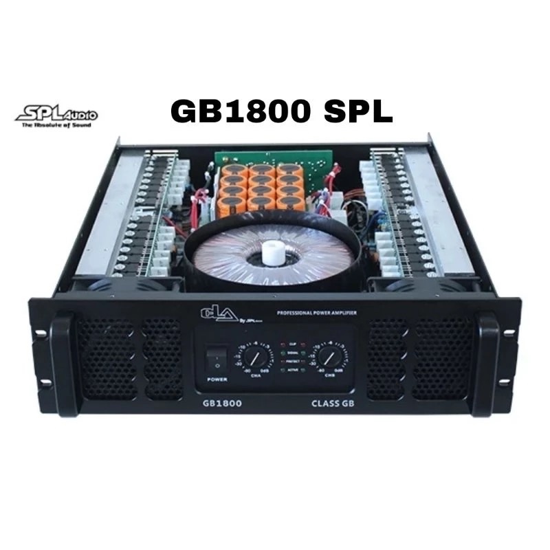 Power Amplifier CLA SPL Audio GB 1800 - CLA By SPL Audio Power Amplifier GB 1800 - Power CLA by SPL 