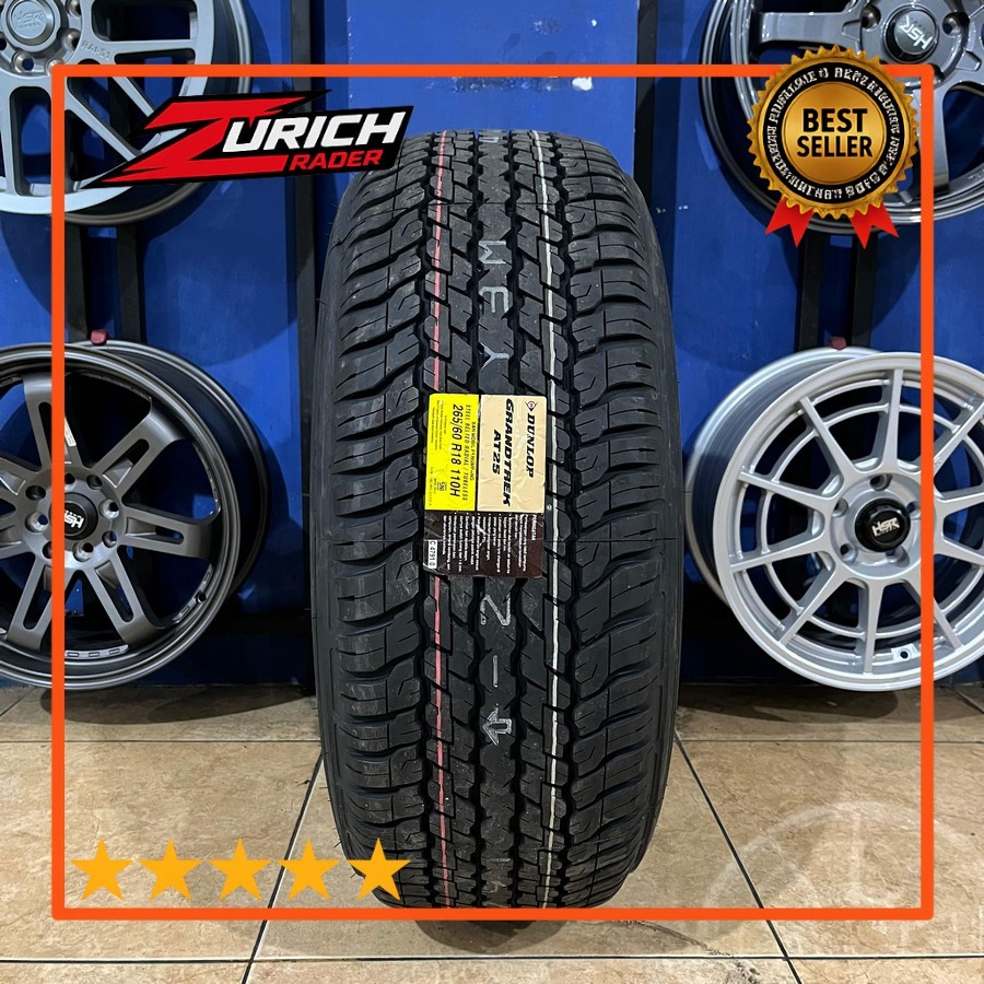 Ban Dunlop Grandtrex At25 PT 265 60 R18 Untuk Mobil Ranger Gwm Tank 300 Cignus Fortuner Pajero Isuzu