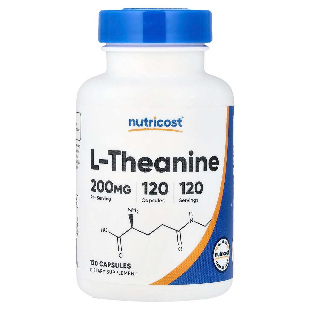 Nutricost L-Theanine 200 mg 120 Capsules