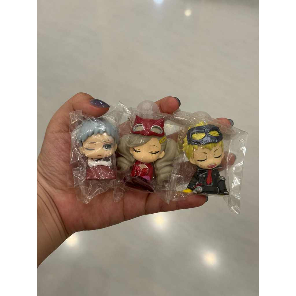 Persona 5 Kata-Zun Mini Figures Ryuji Sakamoto Ann Takamaki Sanada Akihiko Onemutan Persona 3 Reload