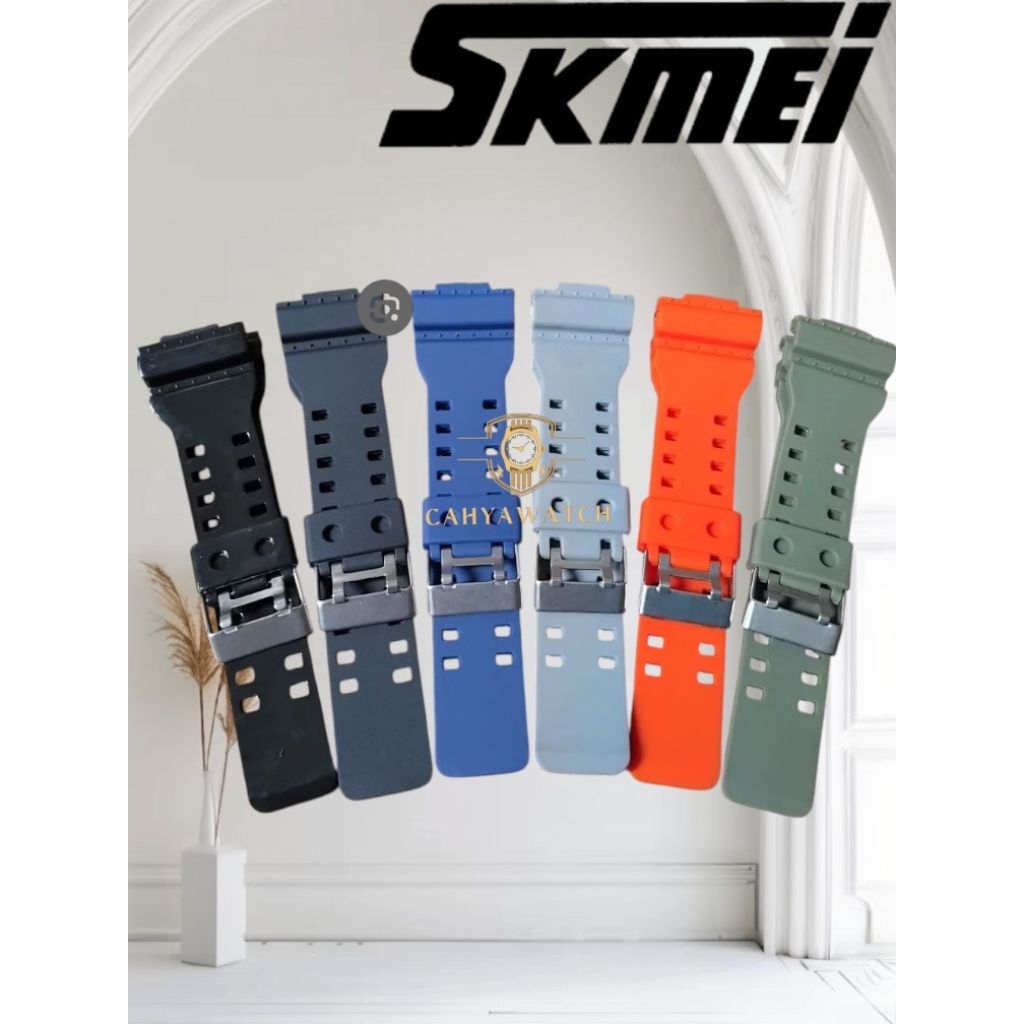 Tali Jam Tangan Skmei 1688 Rubber Strap Jam Skmei 1688