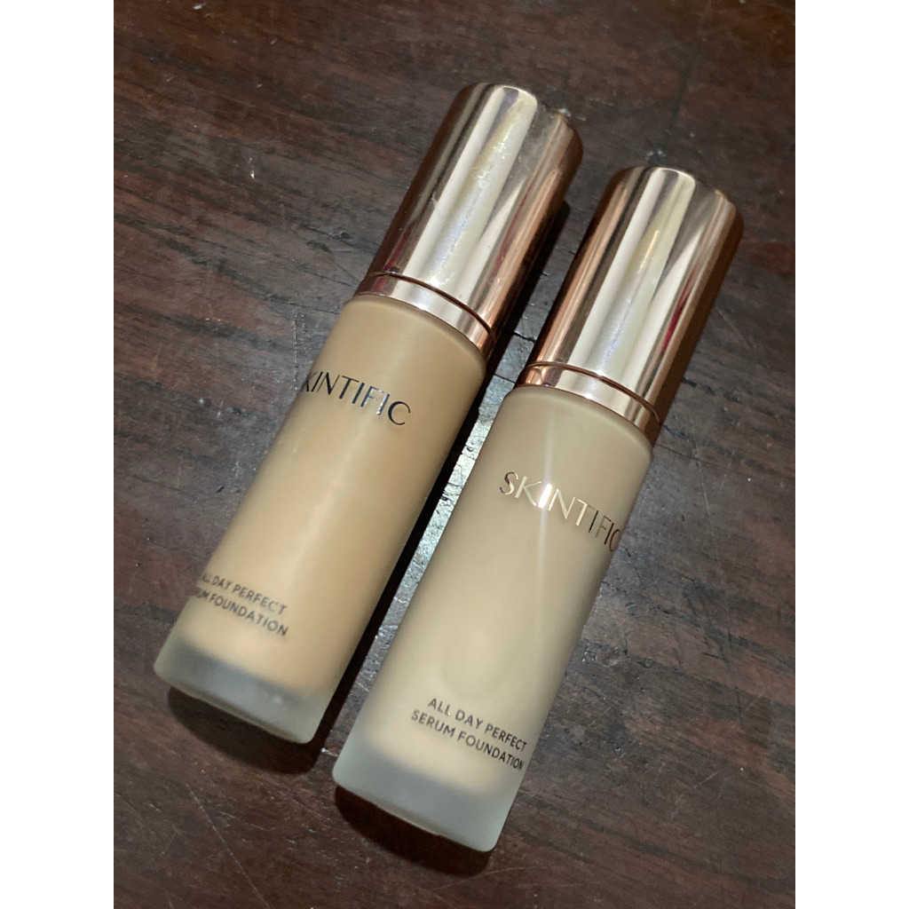 preloved skintific all day perfect serum foundation