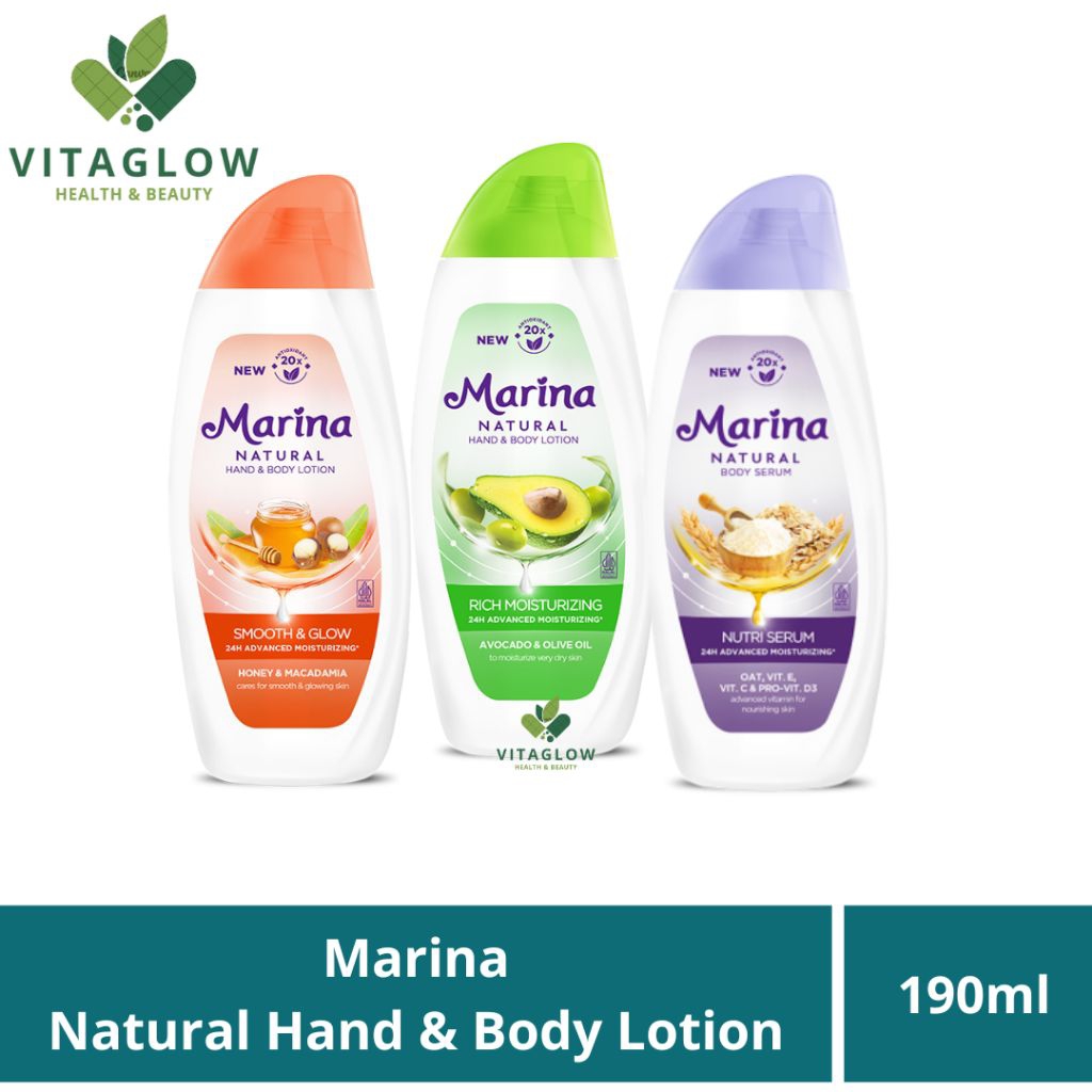 Marina Hand & Body Lotion 190ml