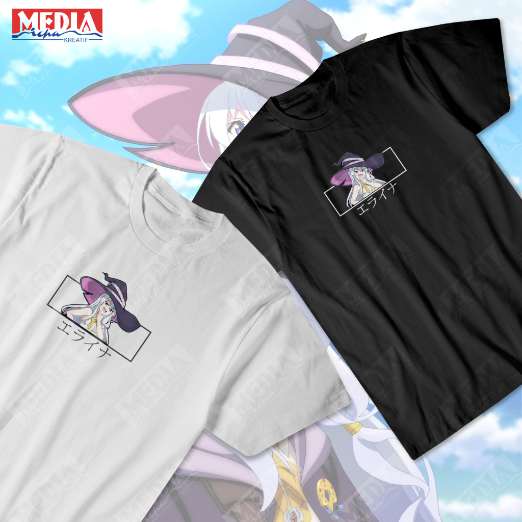 Kaos Anime Elaina Wandering Witch: The Journey of Elaina