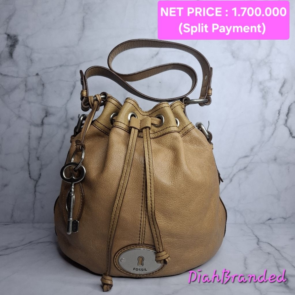 F069 - PRELOVED TAS FOSSIL DRAWSTRING MADDOX (SERUT FULLSET)