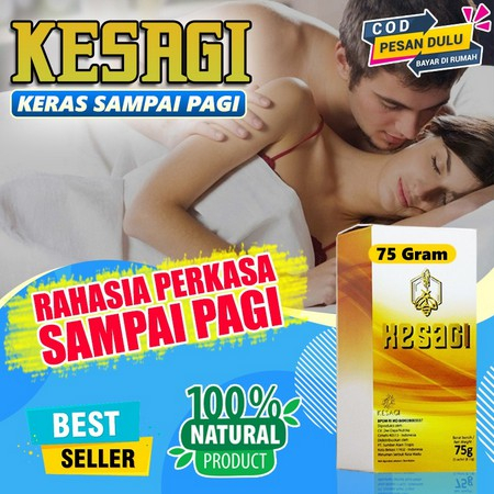 Madu Kesagi Original BPOM - Minuman Serbuk Madu Herbal Penambah Stamina Pria Perkasa