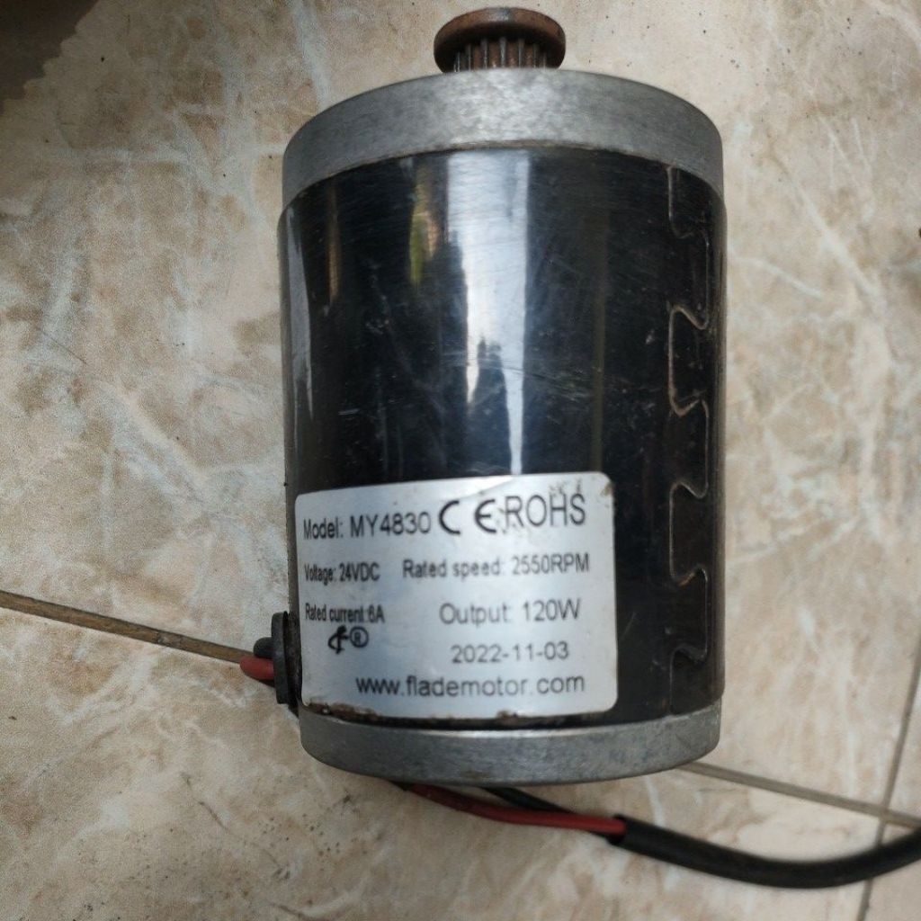 dc motor 24V-120wat bekas scuter mini