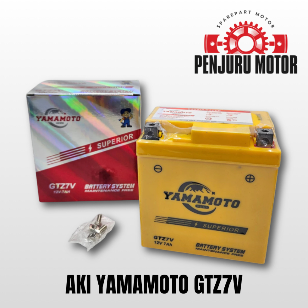 Aki Yamamoto GTZ7V 7Ampere Motor NMAX New Lexy