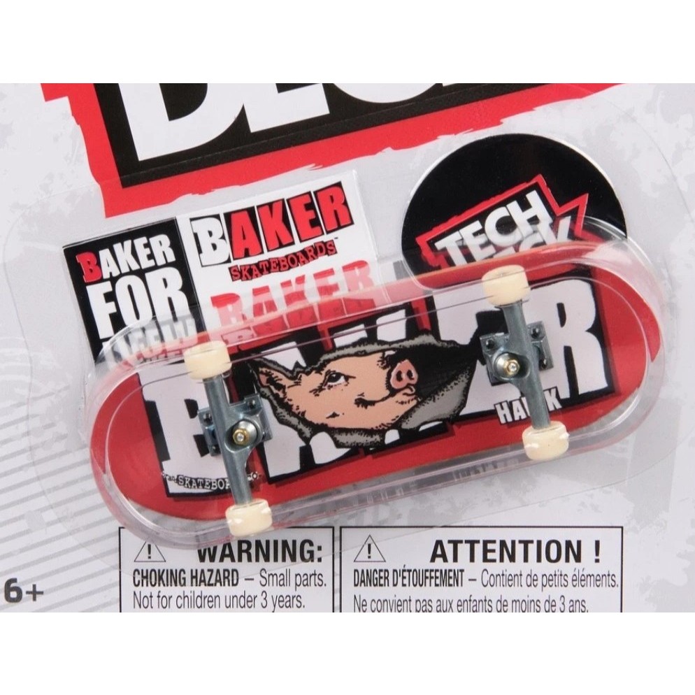 Tech Deck Baker Hawk Pig FREE STICKER RANDOM