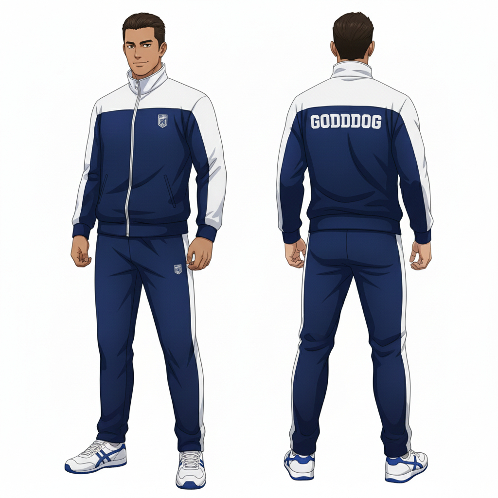 Jaket Tracktop Anime Goddog Premium / Jaket Cosplay Anime Goddog Pria Wanita Terbaru