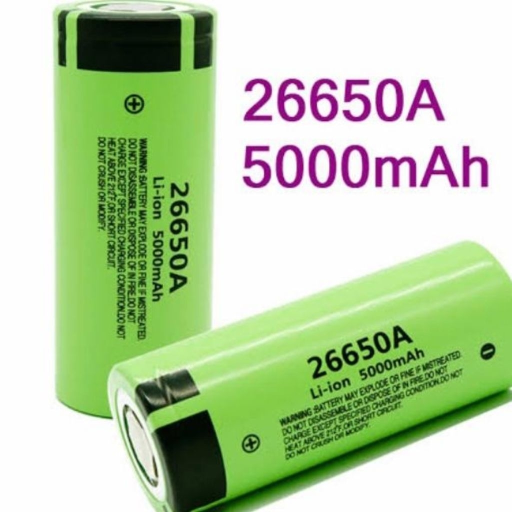 BATTERY 26650 26650A BATRE BATERAI PANASONIC 5000MAH