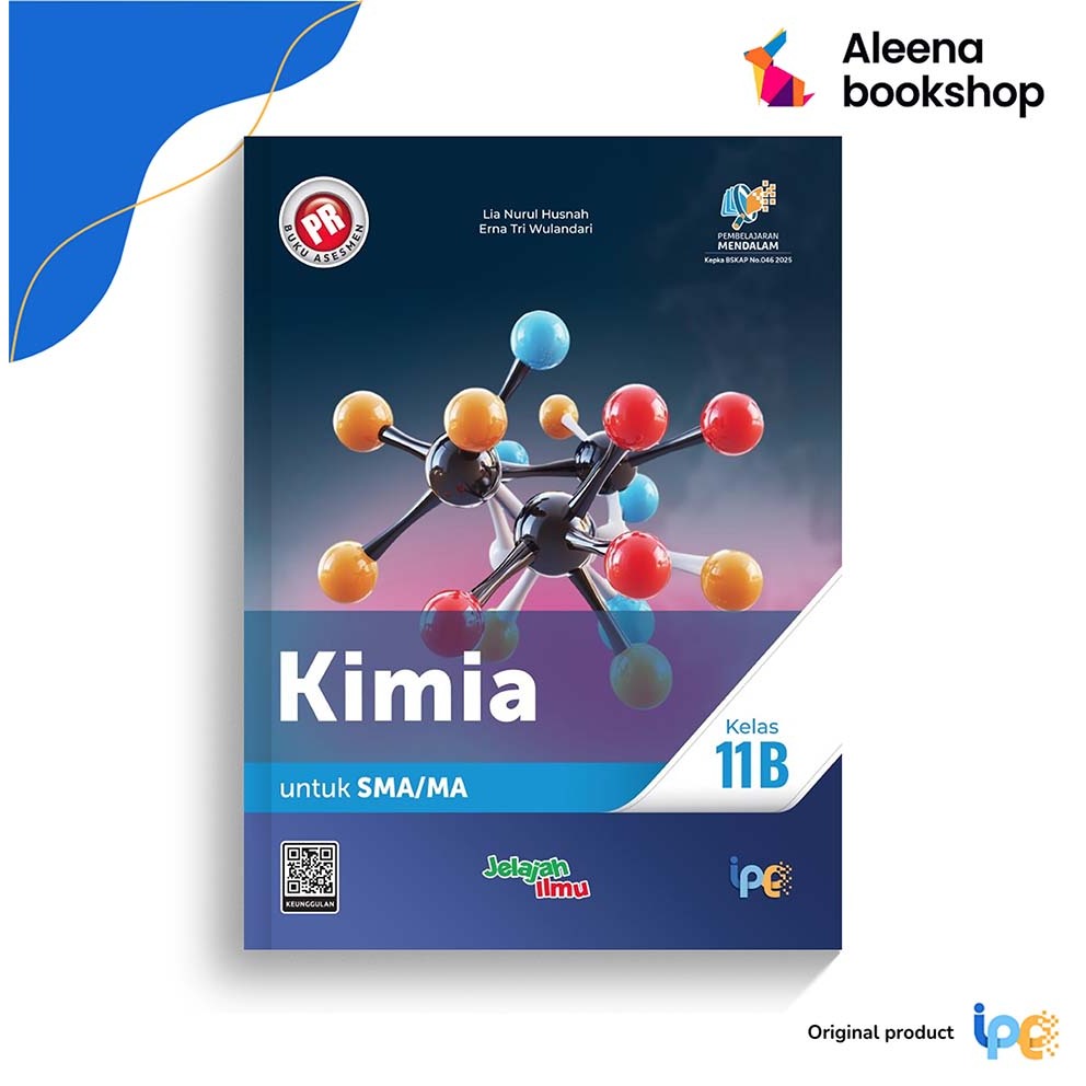 BUKU PR Intan Pariwara Kimia untuk SMA/MA Kelas 11B ( 2025 )