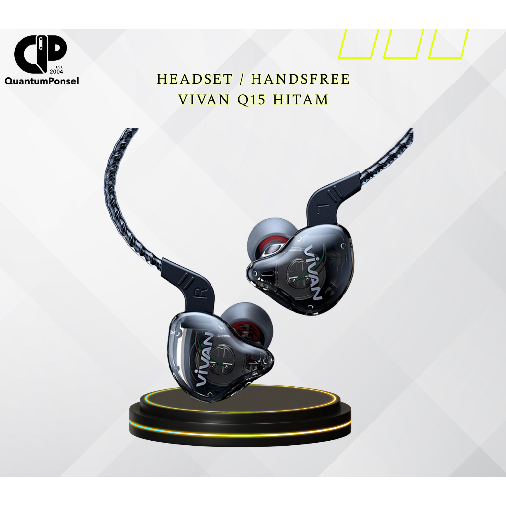 VIVAN Wired Earphone Q19 & Headset Q15