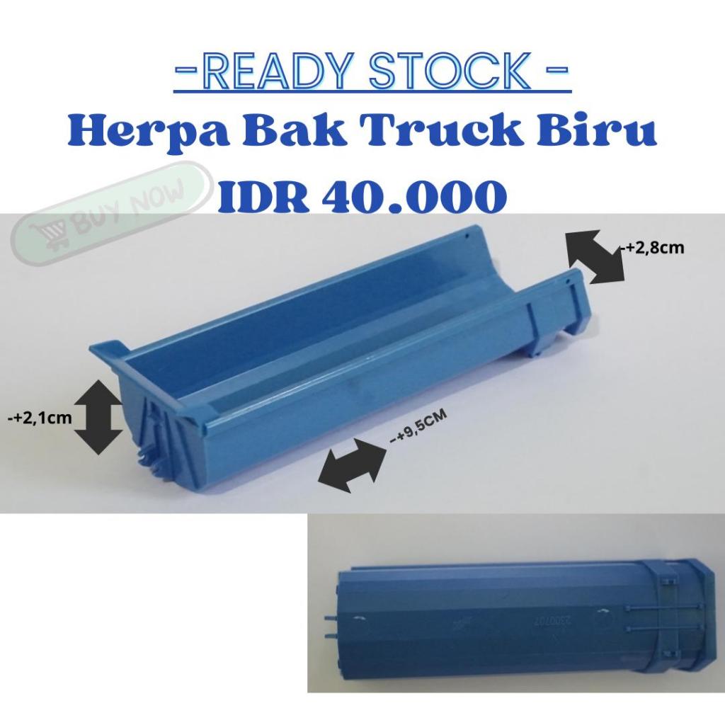 Herpa Bak Truck Biru, 1:87 HO