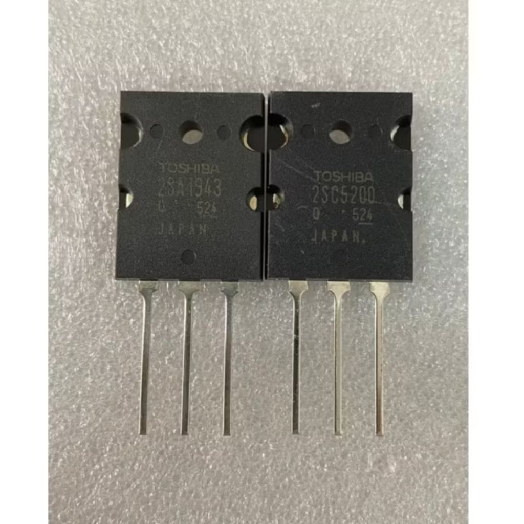 Transistor TR toshiba 2SA1943 2SC5200 set lot 524