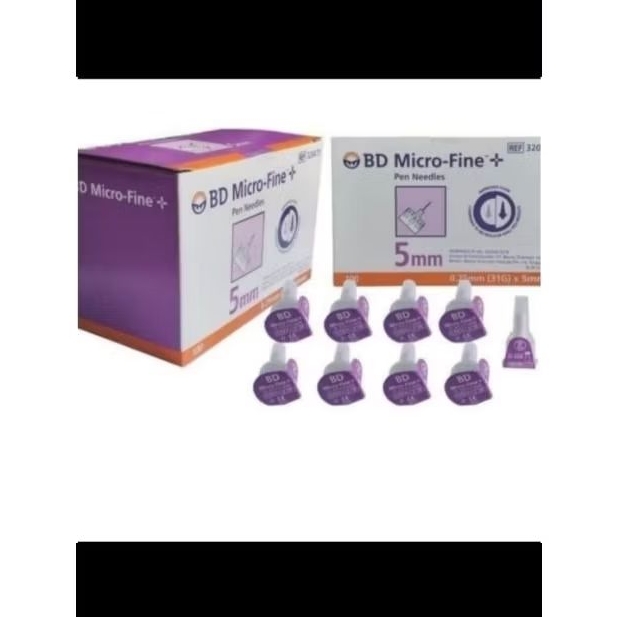 jarum insulin microfine 5mm