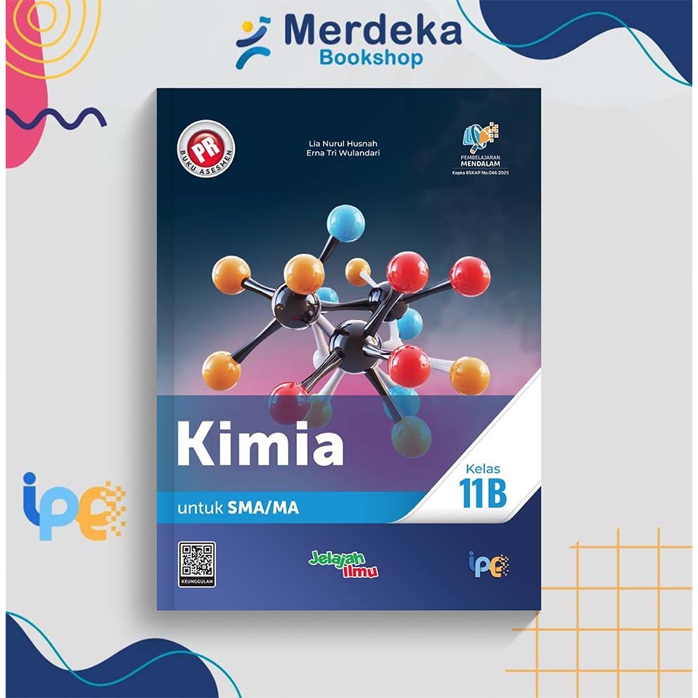 BUKU Intan Pariwara PR Kimia untuk SMA/MA Kelas 11B (semester II) 2025