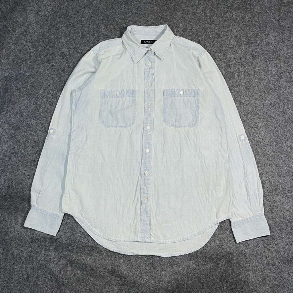 Kemeja denim Ralph Lauren second