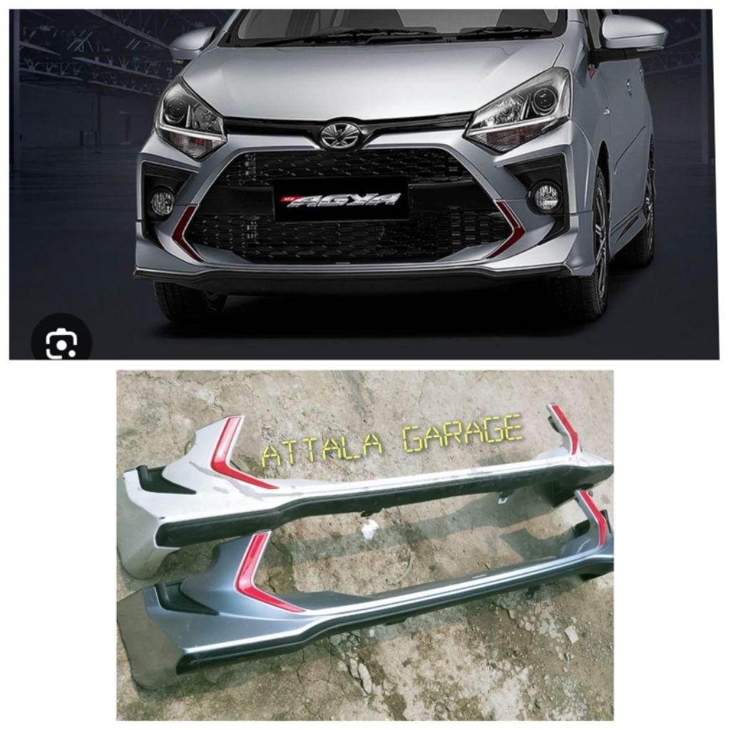 bodykitt Agya depan 2021