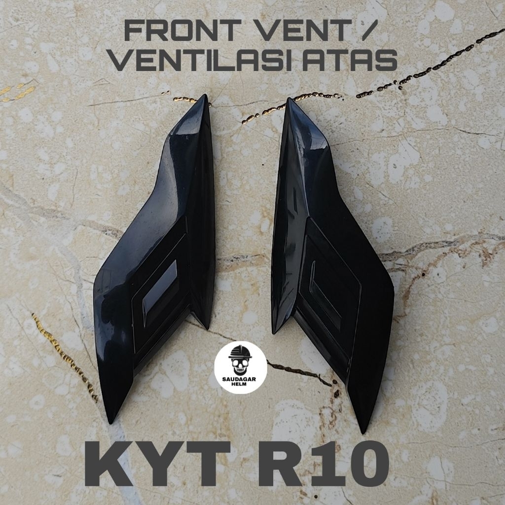 FORNT VENT HELM KYT R10 | VENTILASI ATAS KYT R10 ORIGINAL 100%