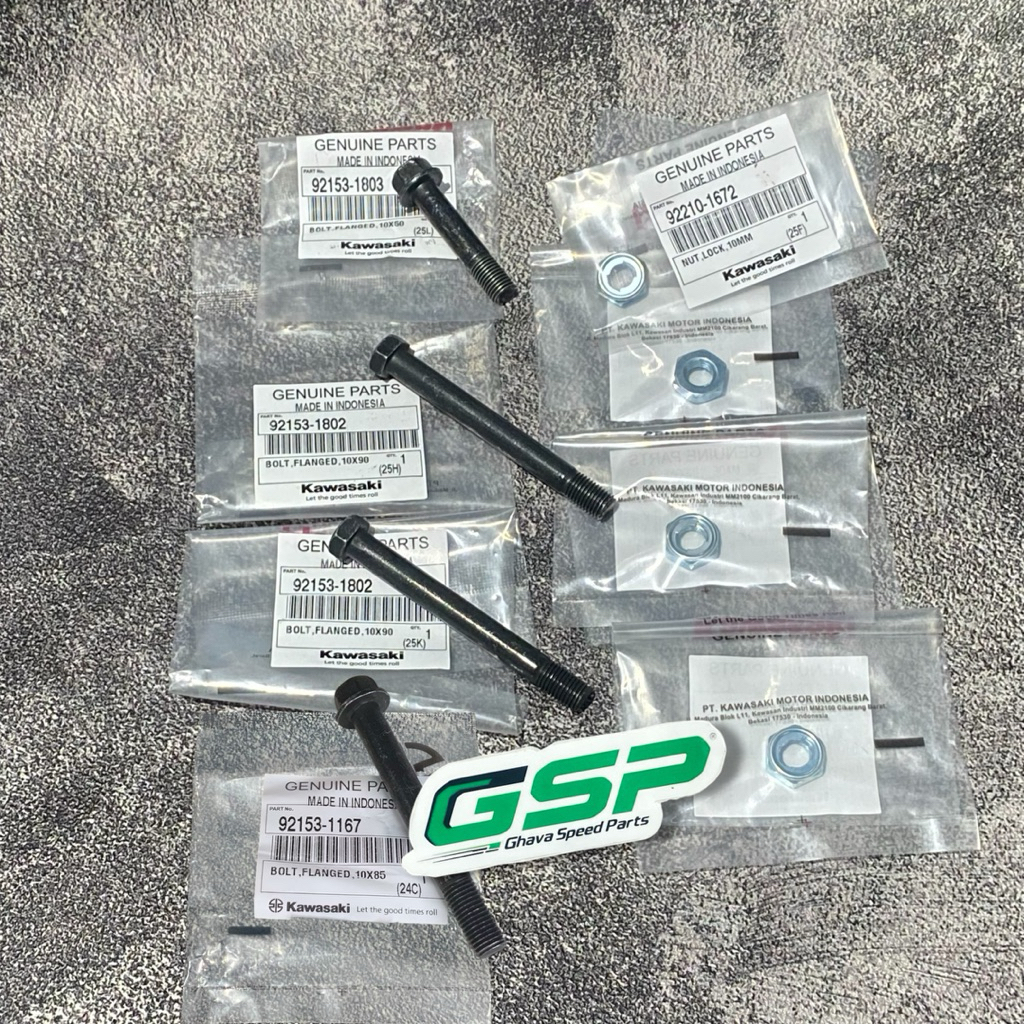 Baut Unitrack Set Kawasaki Ninja R SS Original