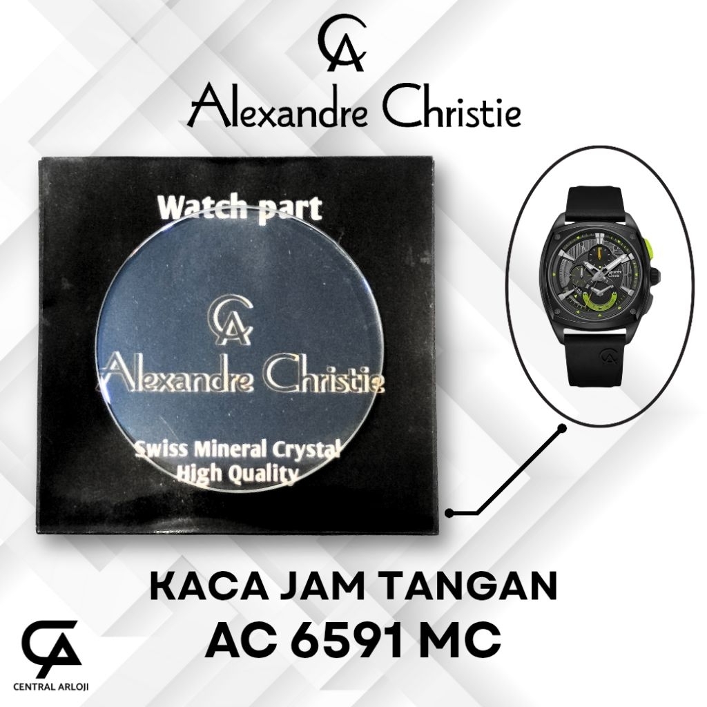 Kaca Jam Tangan Alexandre Christie AC 6591 MC