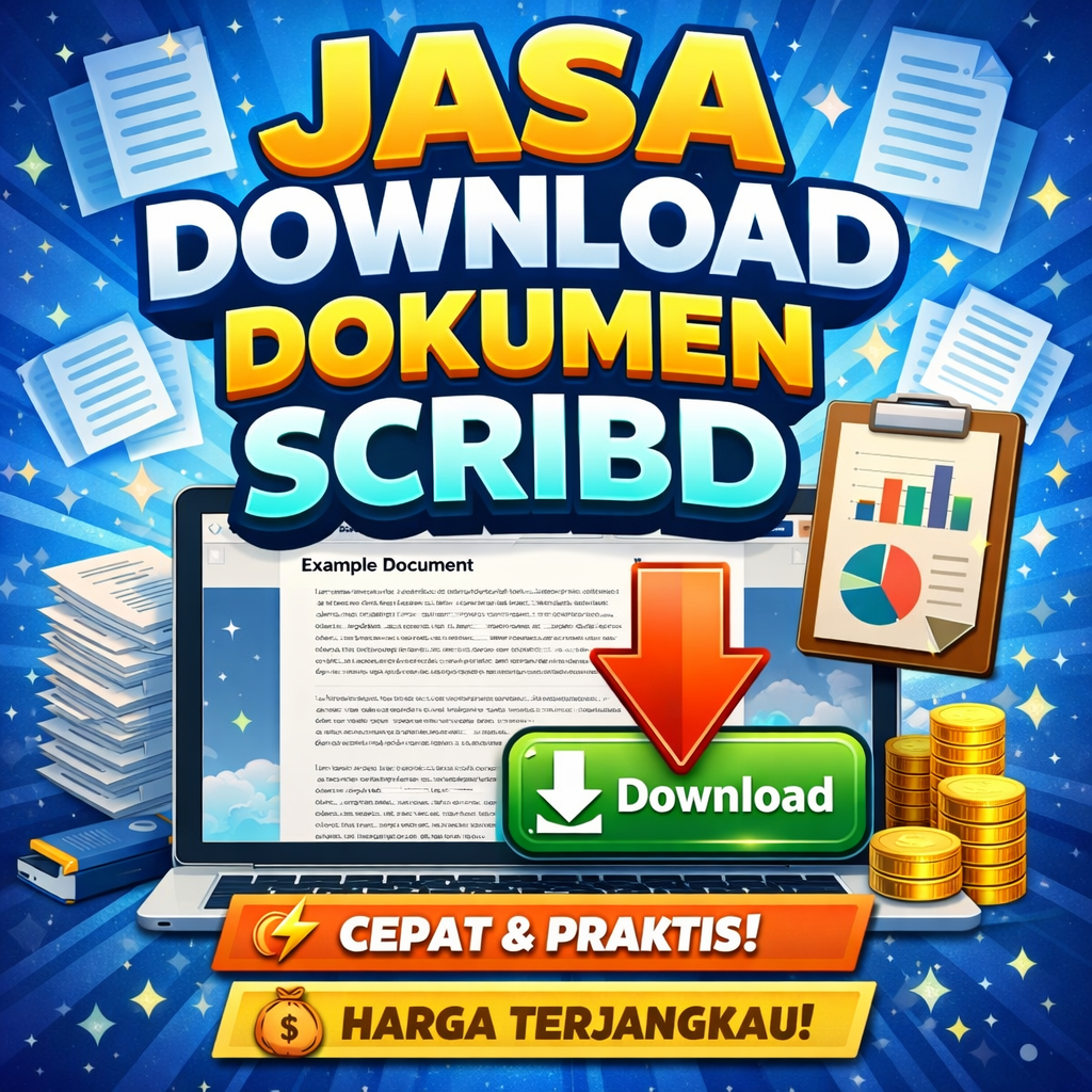 [KILAT] Jasa Download Dokumen Scribd PDF/DOC - Unlock Buka File Terkunci Murah