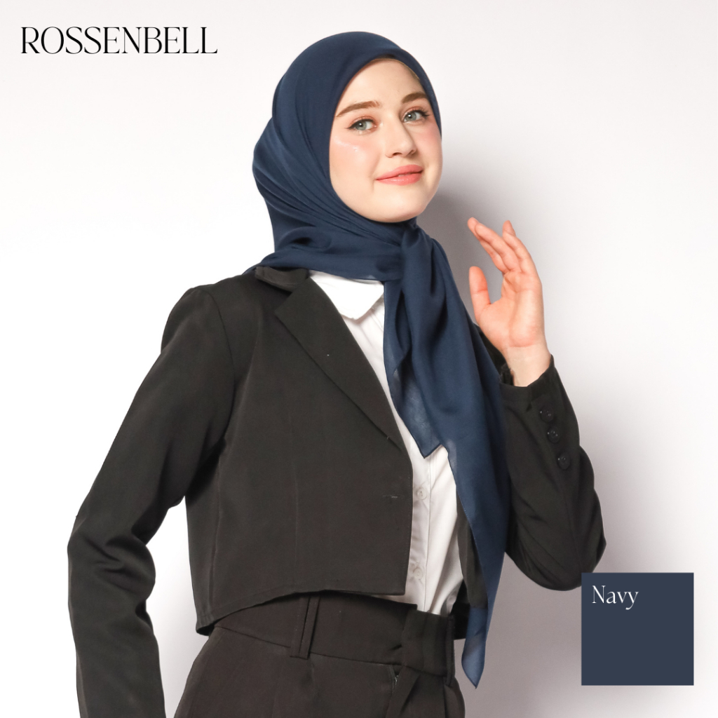 Rossenbell - Ultra Delicate Paris - Hijab Square Premium Ultrafine Paris - Bahan Adem dan ringan - N