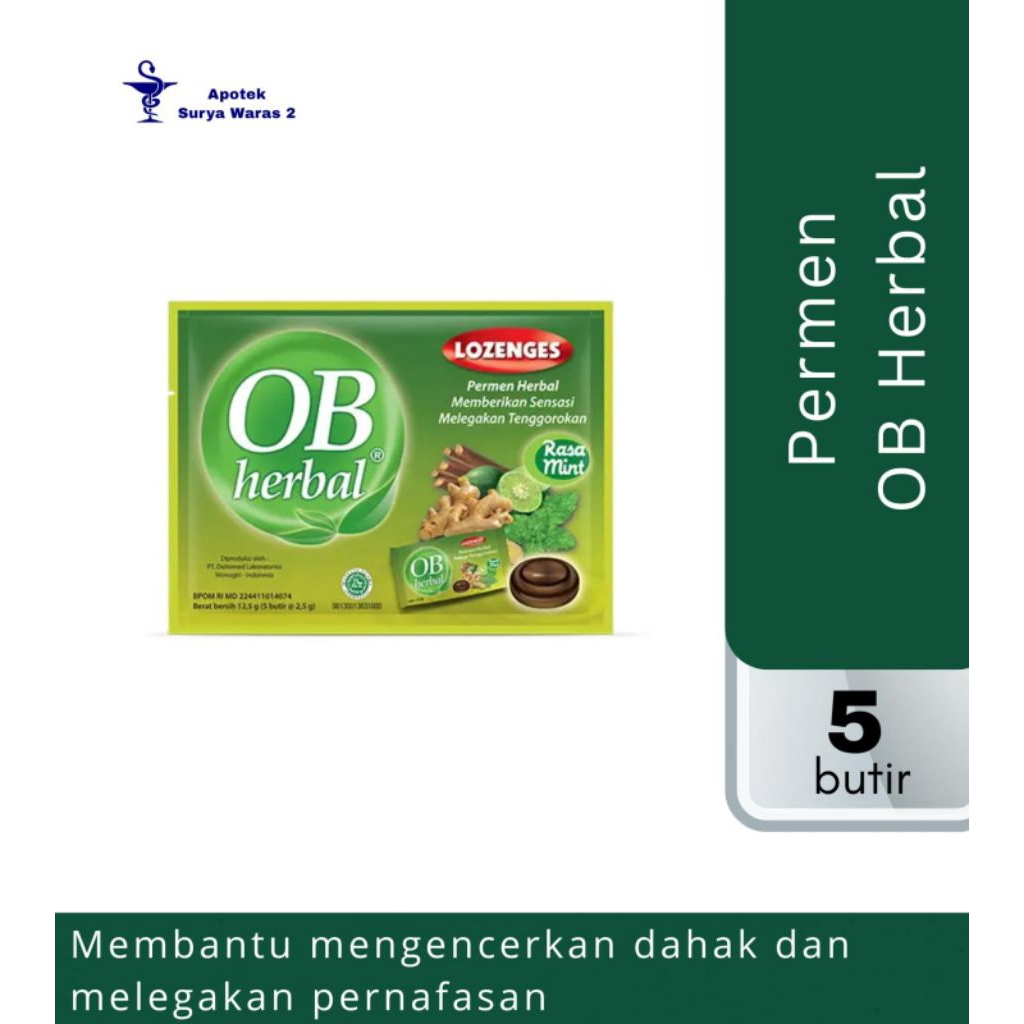 Permen OB herbal