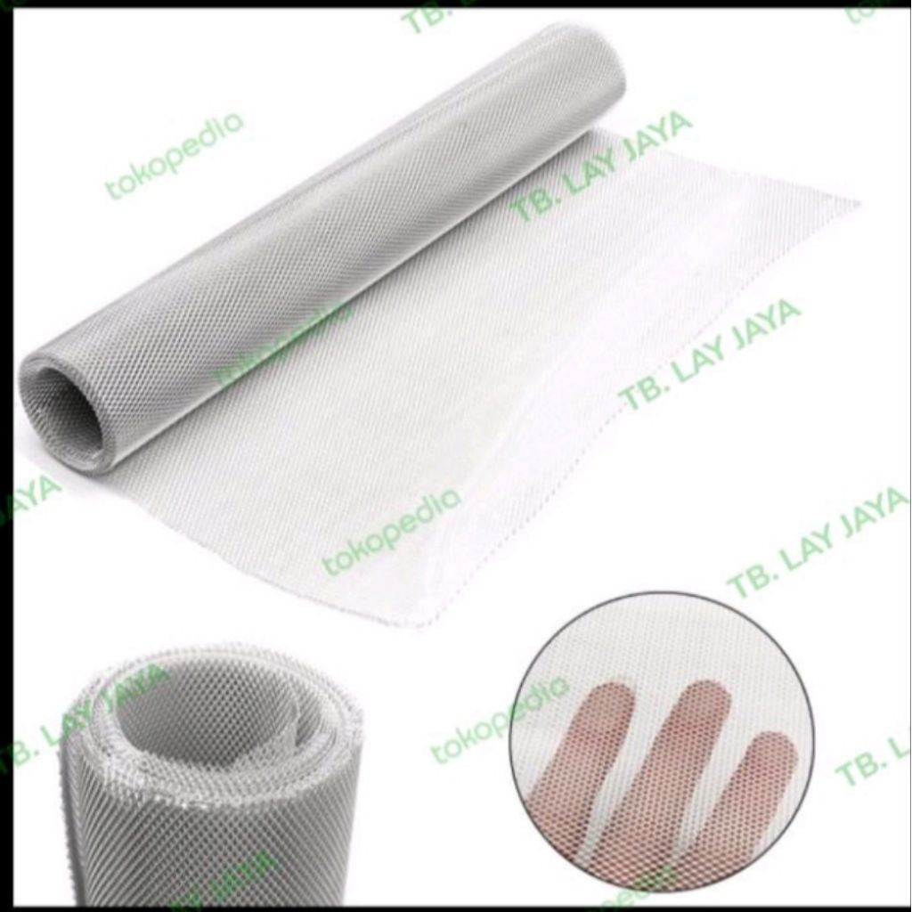 Ram nyamuk alumunium / ram parabola / kawat nyamuk per rol