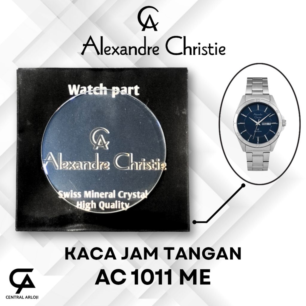 Kaca Jam Tangan Alexandre Christie AC 1011 ME