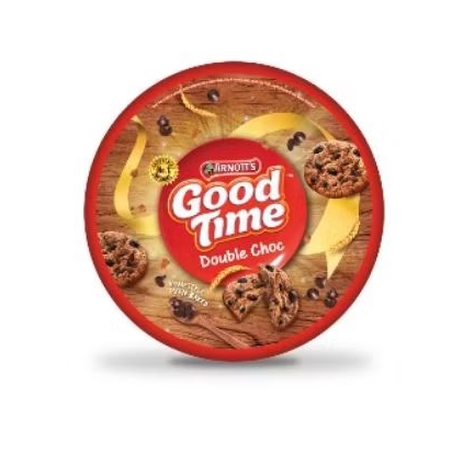 GOOD TIME BISKUIT COKLAT DALAM KALENG135 gram
