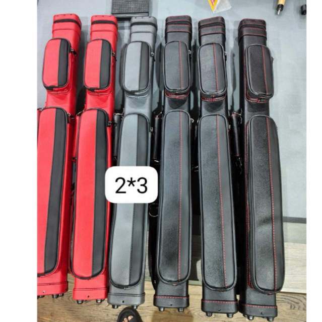 tas biliar 2x3 billiard cue case tas stik billiard