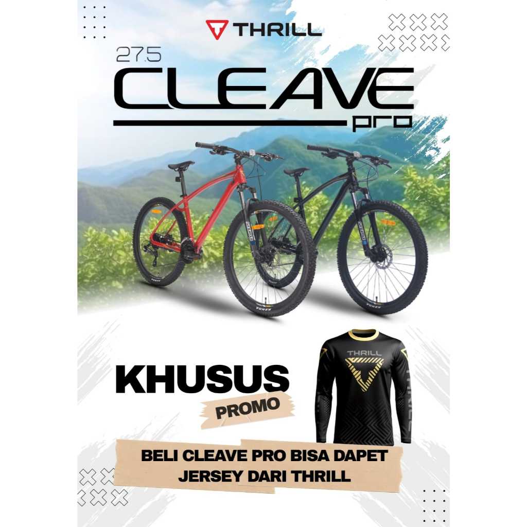SEPEDA GUNUNG THRILL CLEAVE PRO