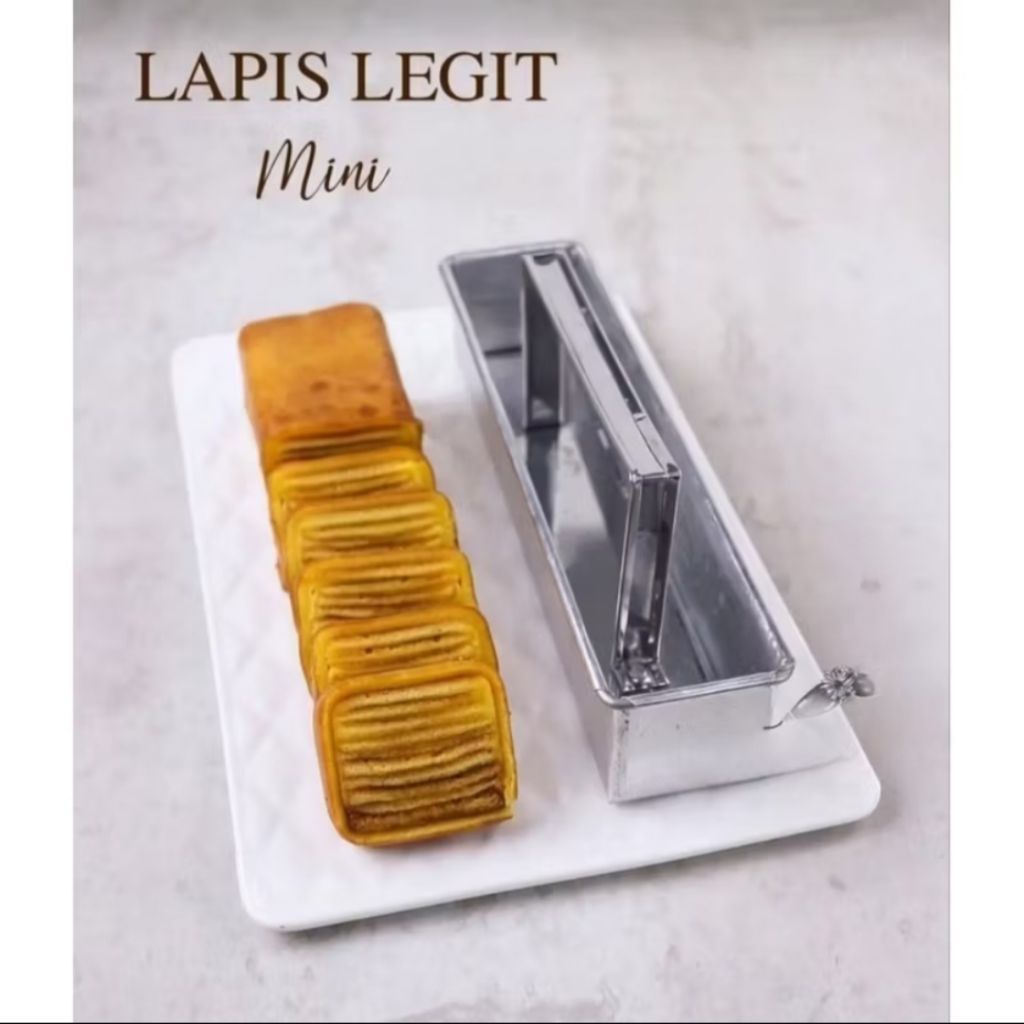 Loyang kue lapis legit mini / Cetakan lapis legit + penekan