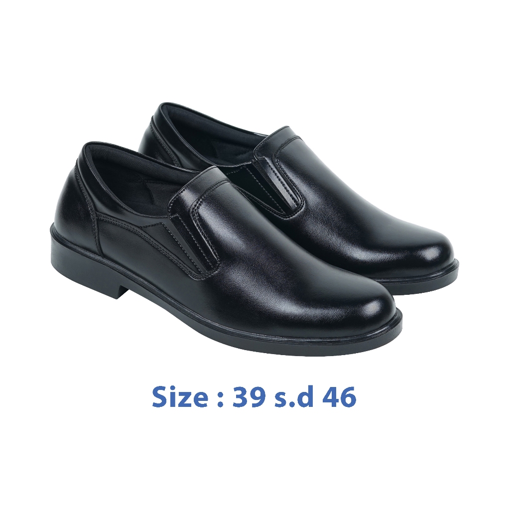 Zeintin - Sepatu Pantofel Pria Zeintin Loafer Hitam Polos Sepatu Kantor Kerja Kuliah Zeintin BJ