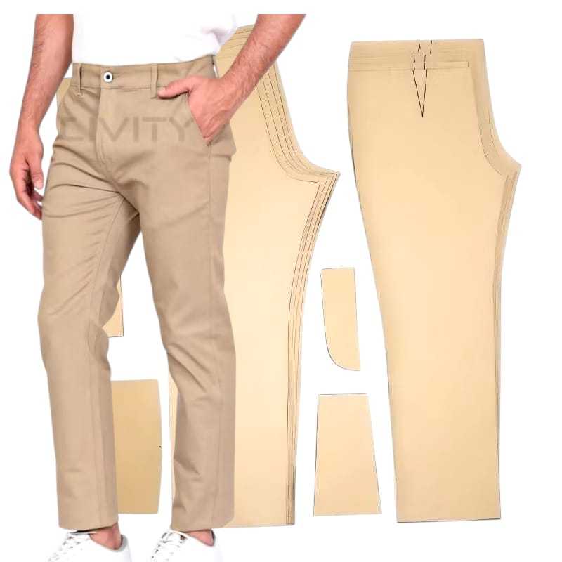 Pola Instan Celana Pria Panjang Dewasa | Aneka Pola