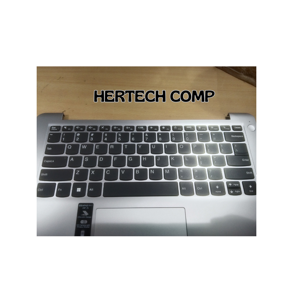 Keyboard Lenovo ideapad 1 - 14AMN7 second original Silver